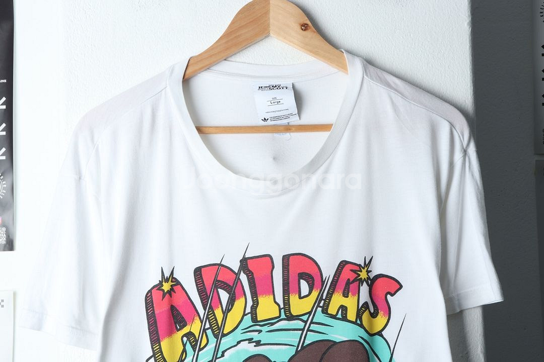 (L-XL) 아디다스 반팔 티셔츠 제레미스캇 한정--2