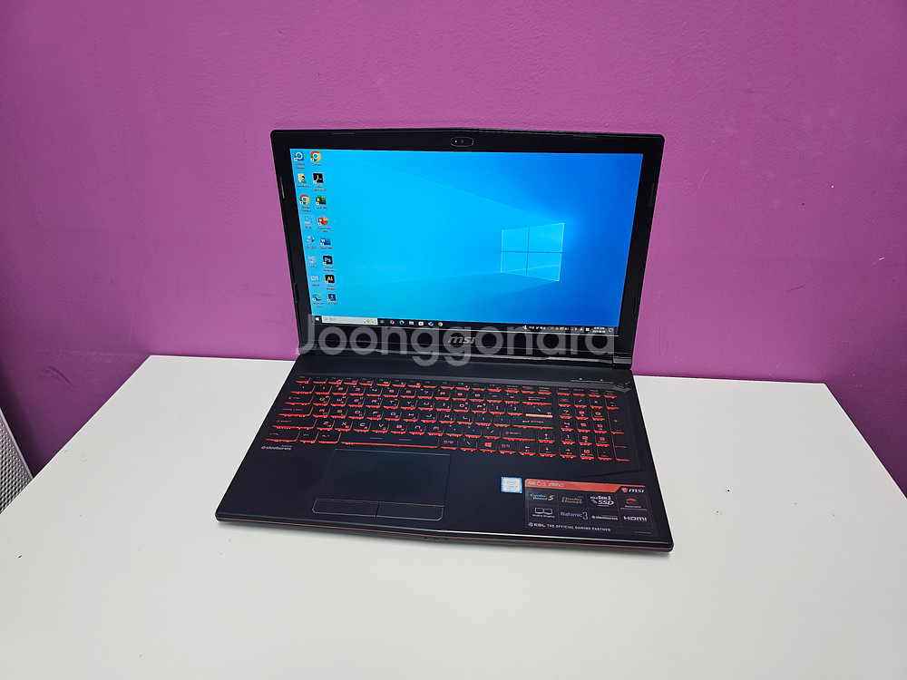 MSI 노트북 고사양 GL63 판매 합니다--0