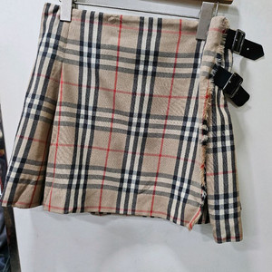 버버리 노바체크 랩 스커트