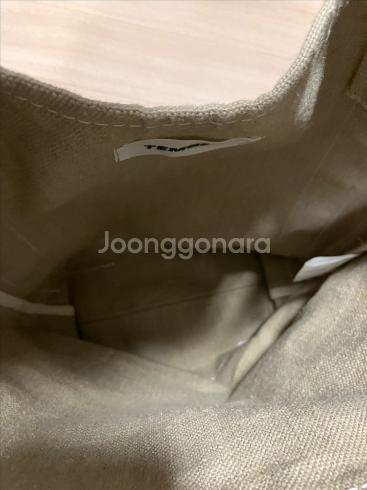 템베아 린넨 바게트백 스몰--3
