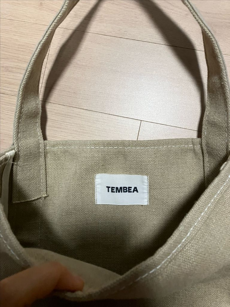 템베아 린넨 바게트백 스몰--2