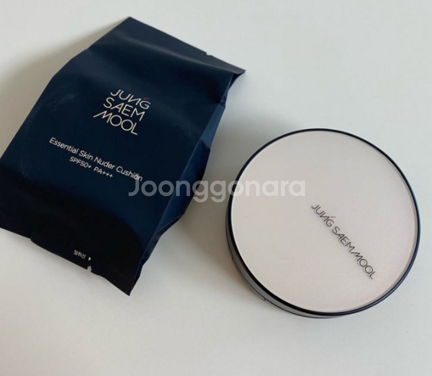 정샘물 에센셜 스킨 누더 쿠션+리필 페어라이트--0