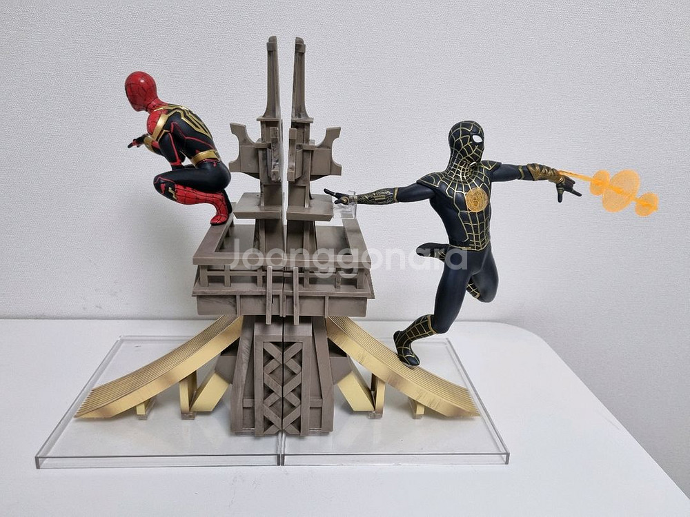 스파이더맨 디오라마 해피쿠지 피규어 세트--0