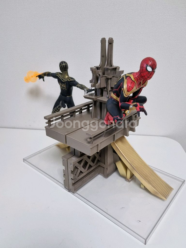 스파이더맨 디오라마 해피쿠지 피규어 세트--3