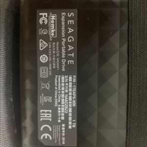Seagate 1TB 외장하드 SRDONF1