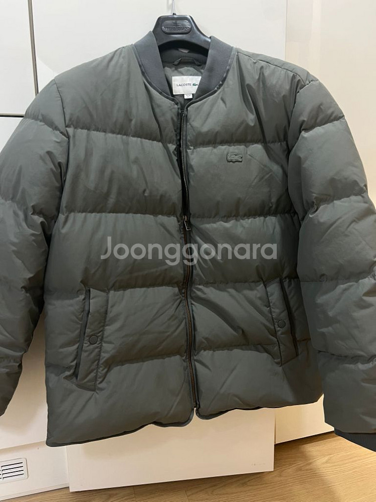 라코스테 거위털 패딩 54 (새상품)--0