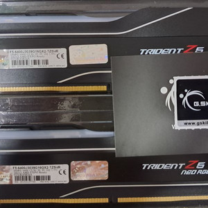 램 지스킬 16G X 2개 팔아요 6400 CL 30