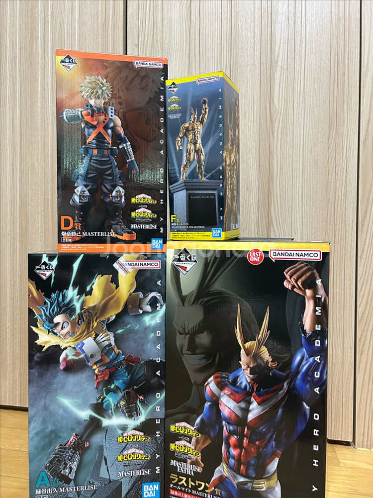 미개봉 나의히어로아카데미아 제일복권 피규어 세트--0