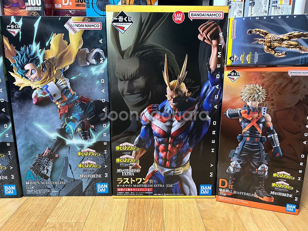 미개봉 나의히어로아카데미아 제일복권 피규어 세트--1