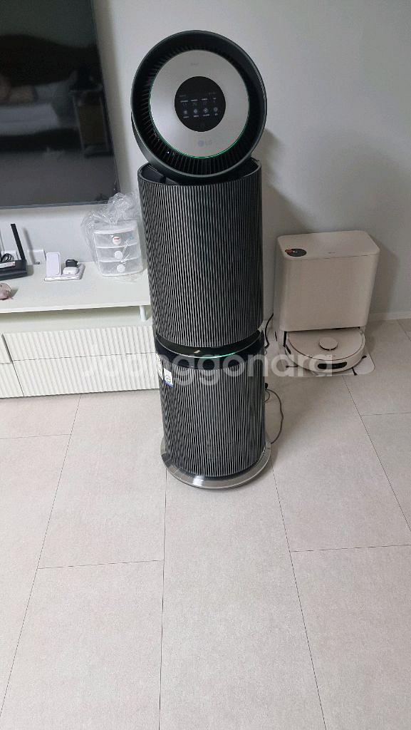 LG오브제 2단 공기청정기 A급 판매합니다--0