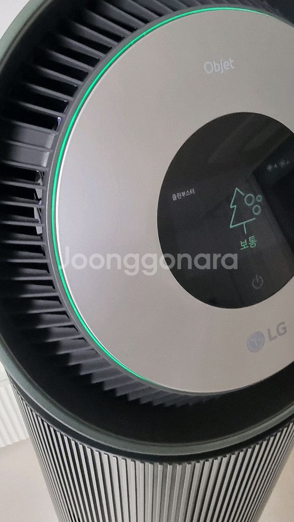 LG오브제 2단 공기청정기 A급 판매합니다--1