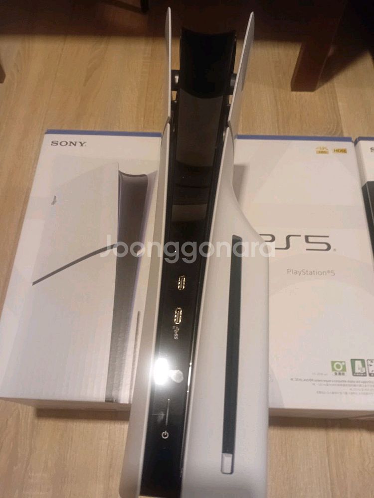 ps5 슬림 +추가패드 +정품충전기 풀 구성품--2
