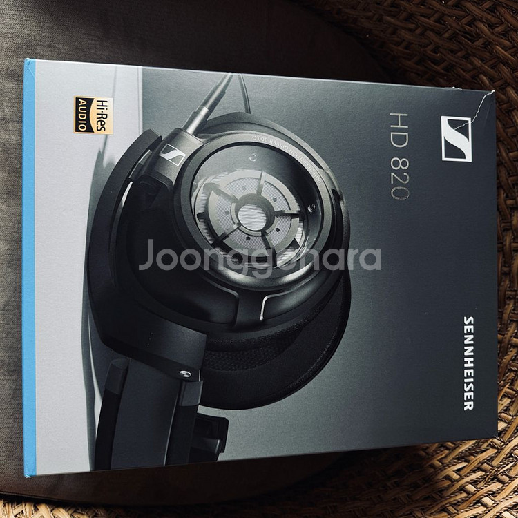 젠하이저 HD 820 헤드폰 풀박스 + 케이스 추가--8