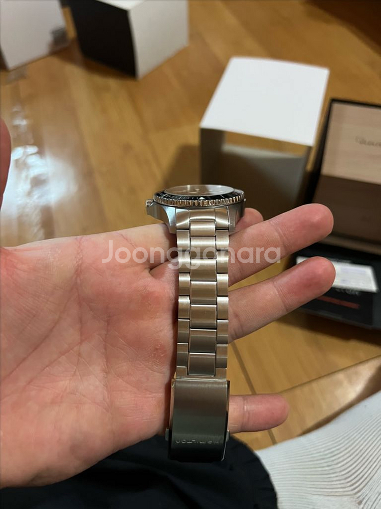 해밀턴 카키 네이비 스쿠바 43mm 판매합니다.--4
