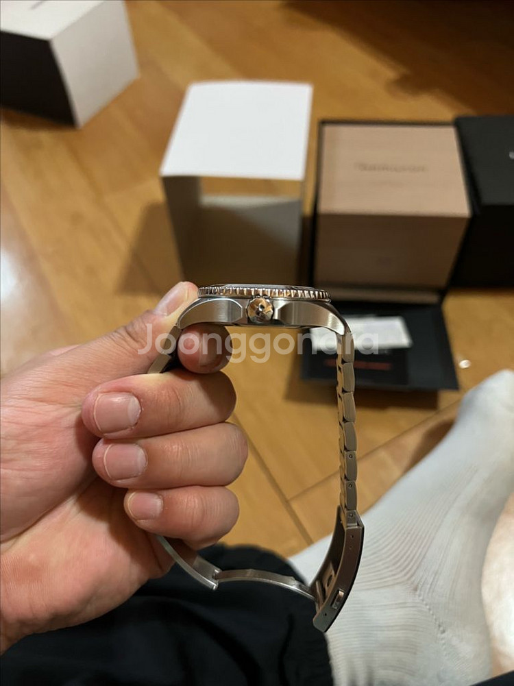 해밀턴 카키 네이비 스쿠바 43mm 판매합니다.--2