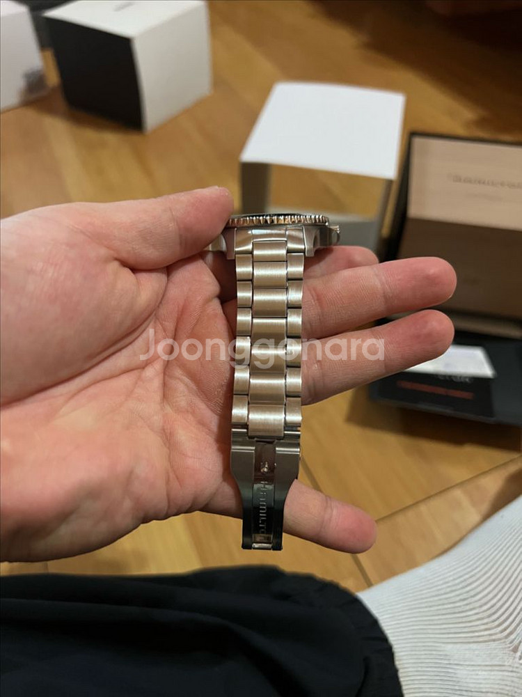 해밀턴 카키 네이비 스쿠바 43mm 판매합니다.--3