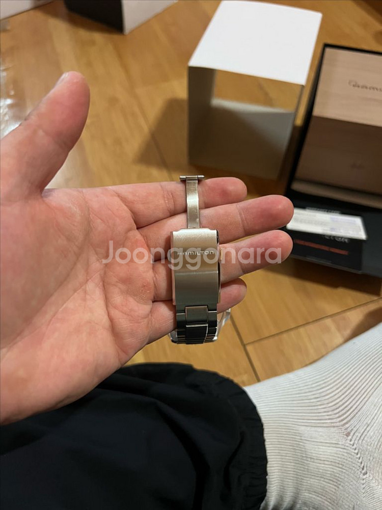 해밀턴 카키 네이비 스쿠바 43mm 판매합니다.--6