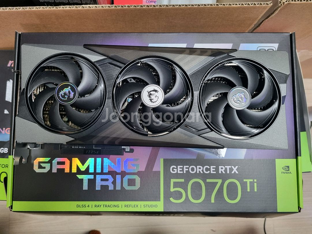 msi rtx 5070ti 트리오 팝니다--0