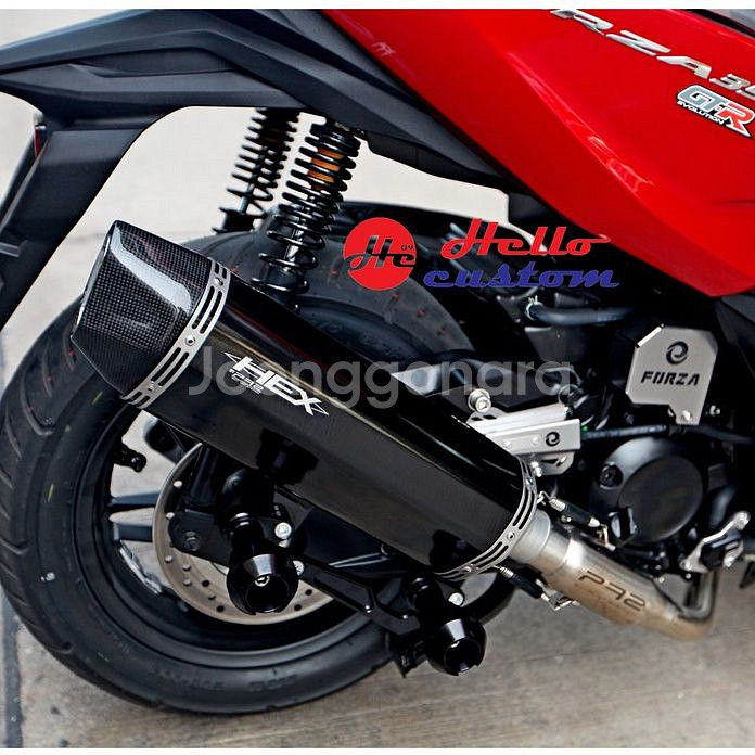 ADV350 / 포르자350 PR2 풀시스템머플러--1
