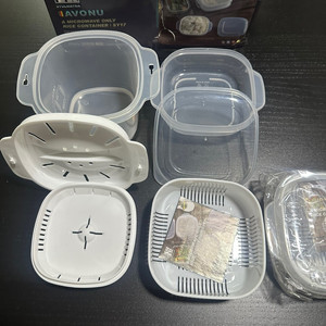 AVONU 전자레인지 밥 보관용기 3개세트