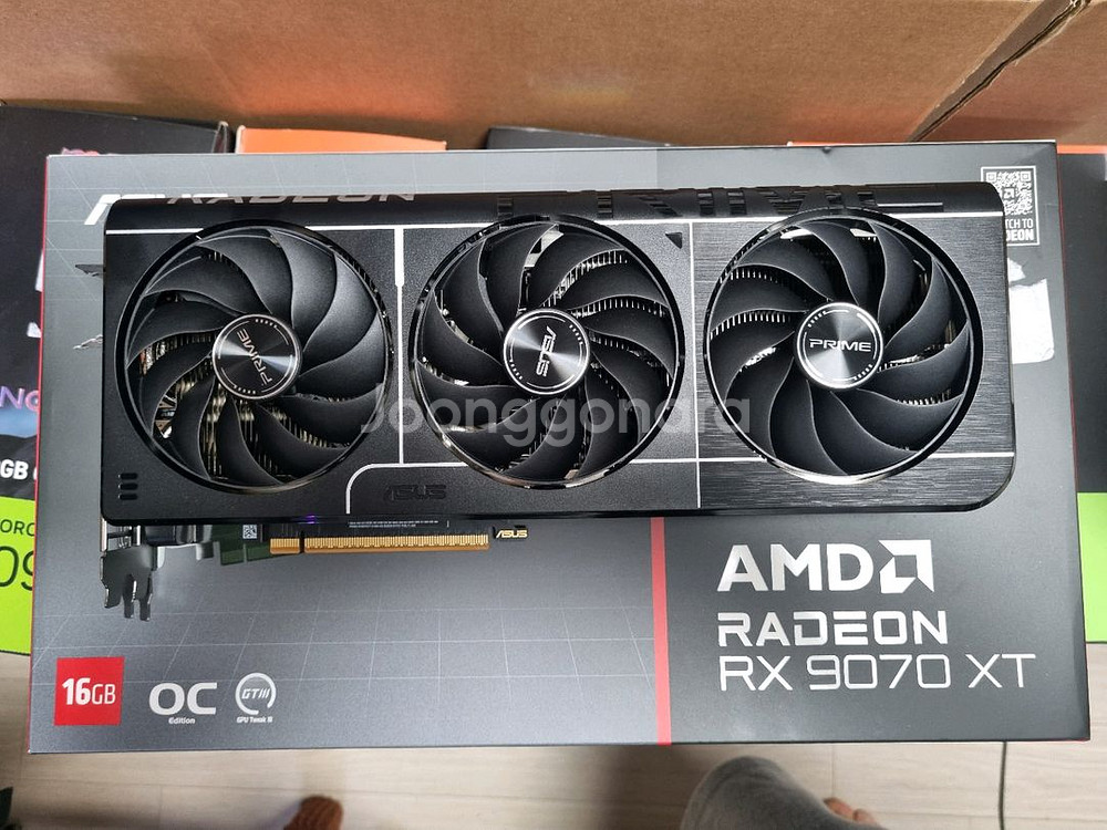 asus rx 9070xt 프라임 팝니다--0