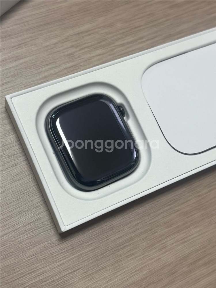 애플워치10 티타늄 46mm 슬레이트 S급 풀박--1