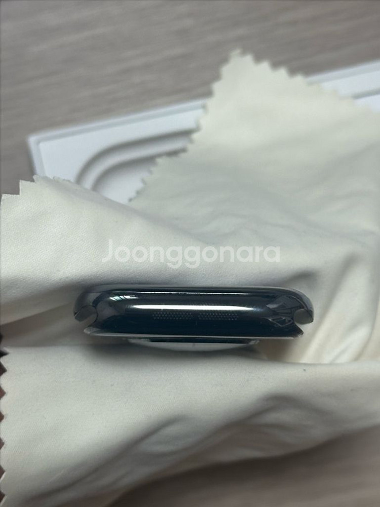 애플워치10 티타늄 46mm 슬레이트 S급 풀박--4