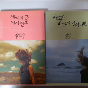 드라마 남자친구 속 도서[세계의끝 여자친구 외1권]판매