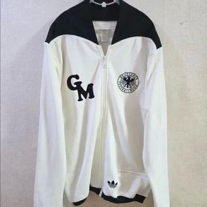 아디다스 독일 져지 트랙탑 화이트 져지 게르트뮐러 축구