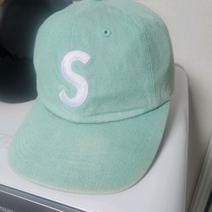 슈프림 S로고 볼캡 민트색상