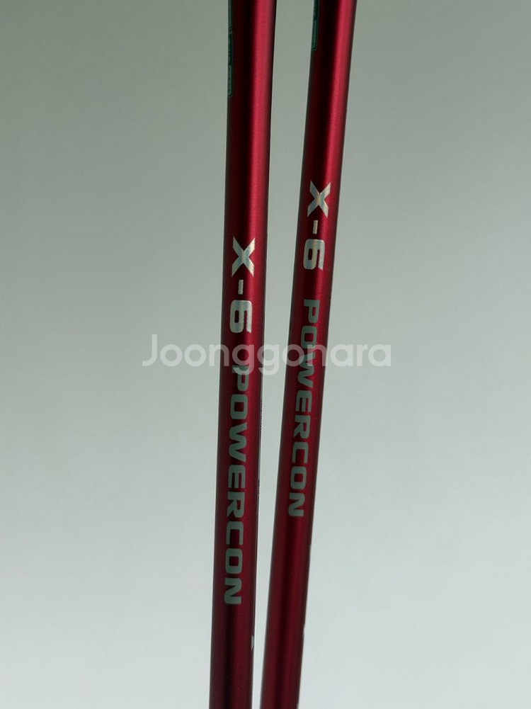 배드민턴 라켓 트라이온 X-6 파워콘 2개--1