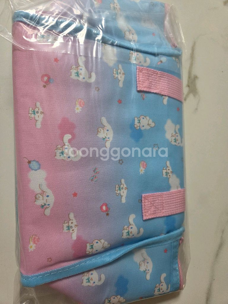 아이깨끗해 시나모롤 보냉백 새제품--1