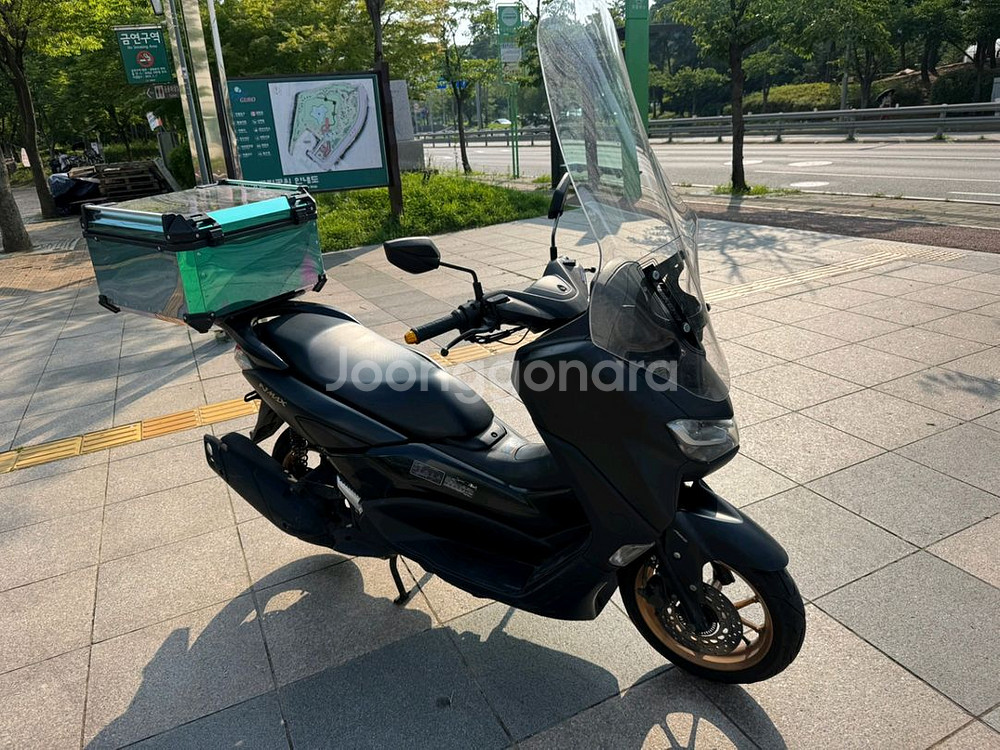 야마하 엔맥스125 23년 abs 짧은키로수 팝니다--0