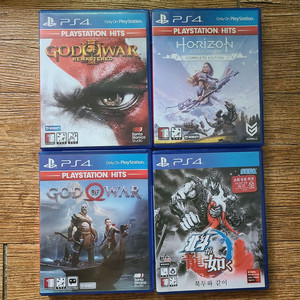 PS4 갓 오브 워 시리즈 + 호라이즌 + 용과 같이