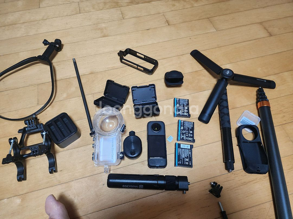 Insta360 x3 (인스타) 카메라 풀세트 (자전거--3