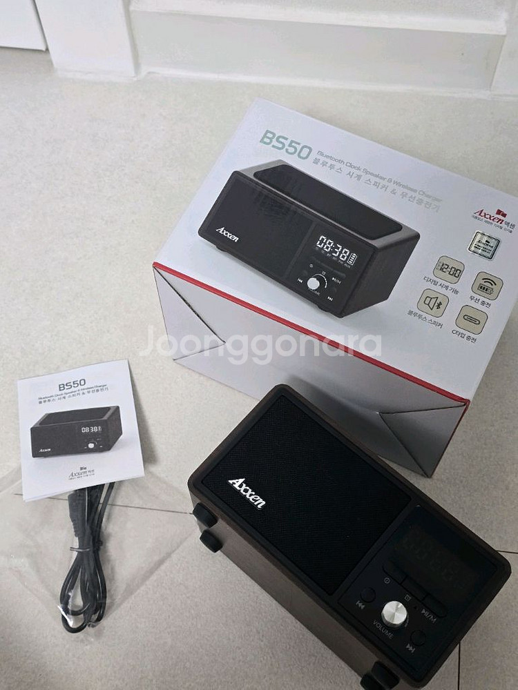 액센 Axxen BS50 블루투스 우드 스피커 (남구--1