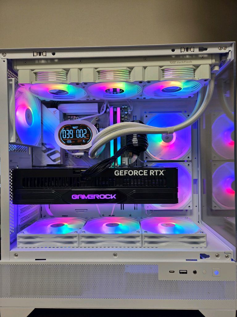 9800x3d, b850m wifi, 5080 보석바