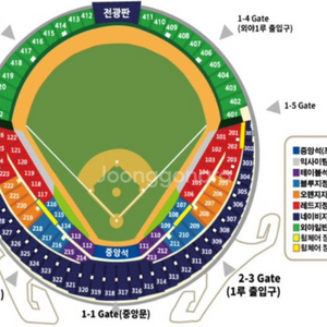 8.16 두산vs기아 2~4연석 1네 303블럭