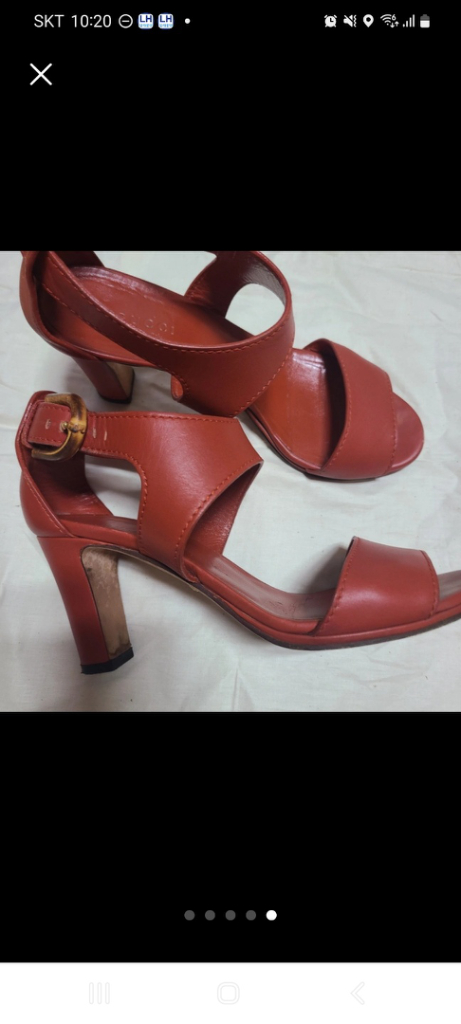 정품 구찌정품 샌들 37반(245~250)--1