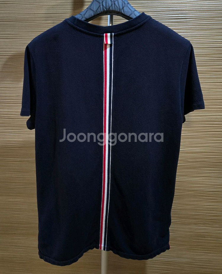 24ss 톰브라운 삼선 스트라이프 반팔티 4. 몽클레어--7