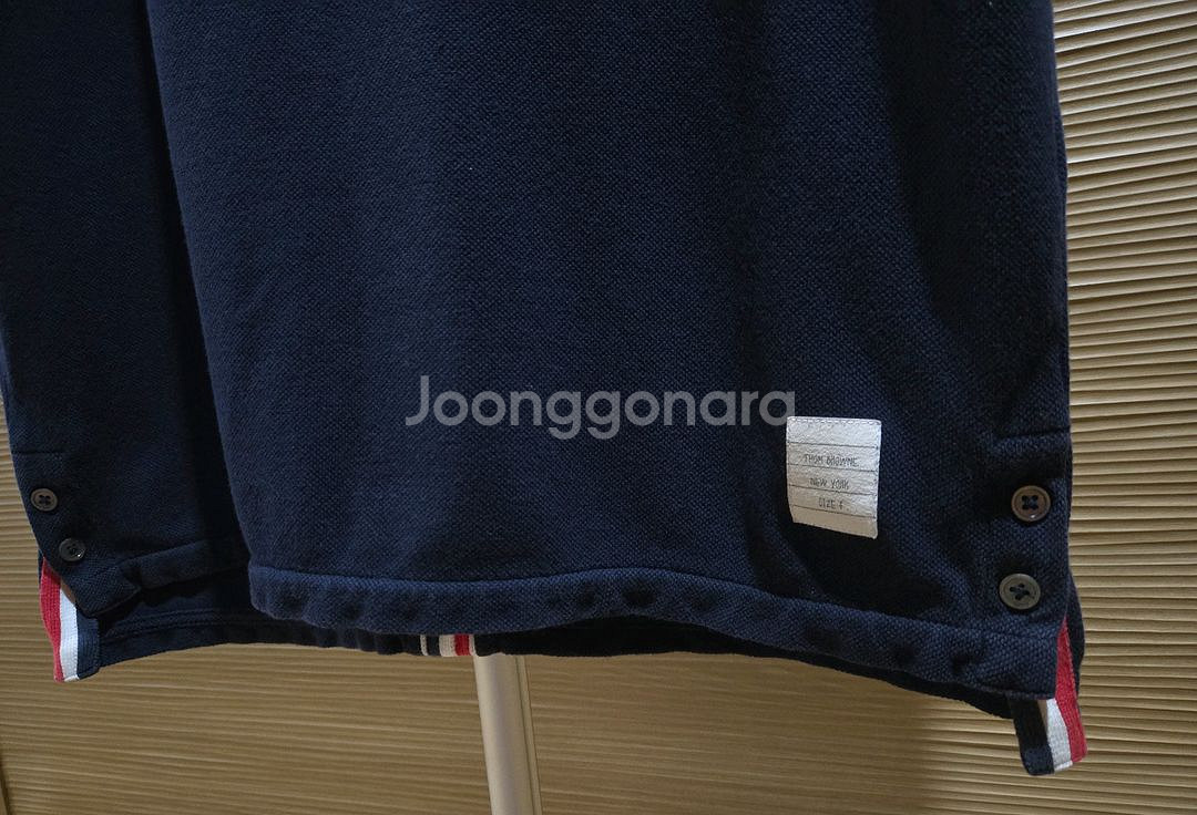 24ss 톰브라운 삼선 스트라이프 반팔티 4. 몽클레어--3