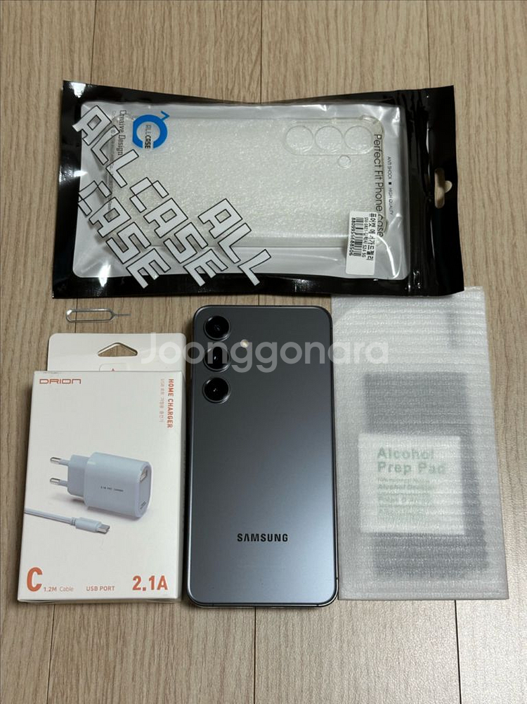 A급 S921 갤럭시S24 오닉스블랙 256GB--0