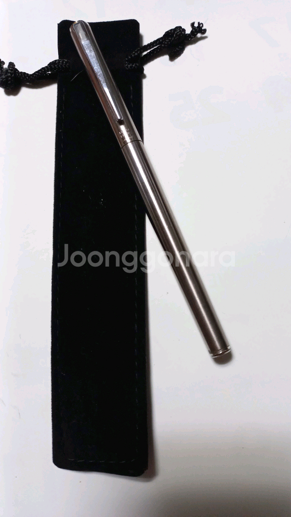 몽블랑만년필 GERMANY노블레스 크롬실버 A급만년필--0
