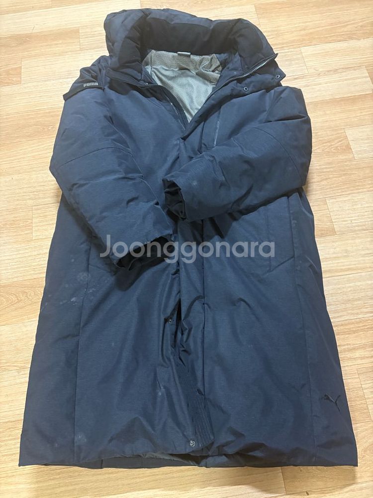 푸마 롱패딩 네이비 105사이즈--0