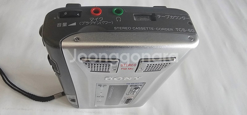 SONY TCS-60 빈티지 워크맨 작동품--6