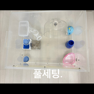 햄스터 리빙박스 풀셋 5만
