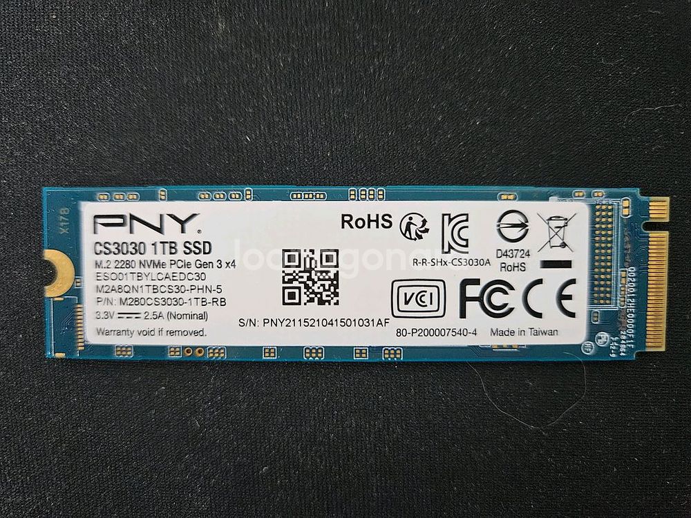 PNY XLR8 CS3030 1TB SSD--1