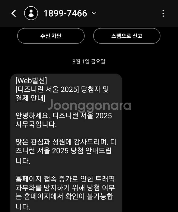 2025 디즈니런 10km 양도합니다 (남)--0