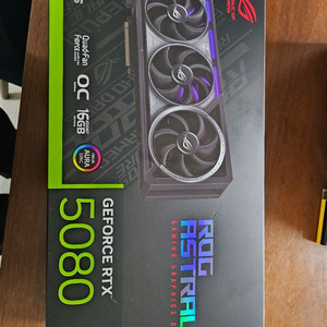 ASUS ROG RTX 5080 16GB 아스트랄 팝니