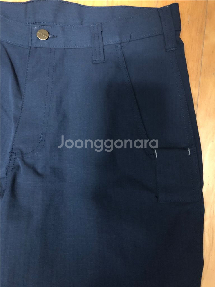 칼하트 립스탑 비컴포넌트 스트레이트칫 팬츠 네이비 30--3